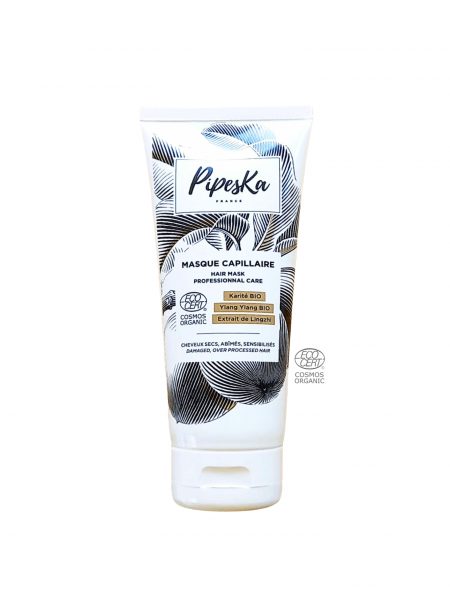 Mascarilla Reparadora COSMOS Orgánica Pipeska con Lingzhi – Cabello Rizado, Ondulado y Afro | 200 ml