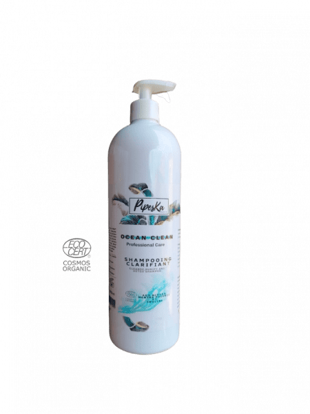 Shampooing Clarifiant Bio Ocean Clean – Cosmos Organic -Expertise Détox Pipeska 1000 ml