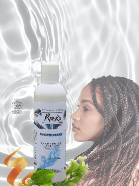 Shampooing Clarifiant Ocean Clean – Cosmos Organic – Expertise Détox Pipeska|250 ml