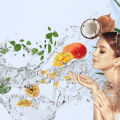 Extraits d'Aloe Vera, Ananas et Mangue - Ingrédients naturels Pipeska Shampooing Bio Cheveux Fragiles Caribbean Fusion | COSMOS Organic – 250 ml
