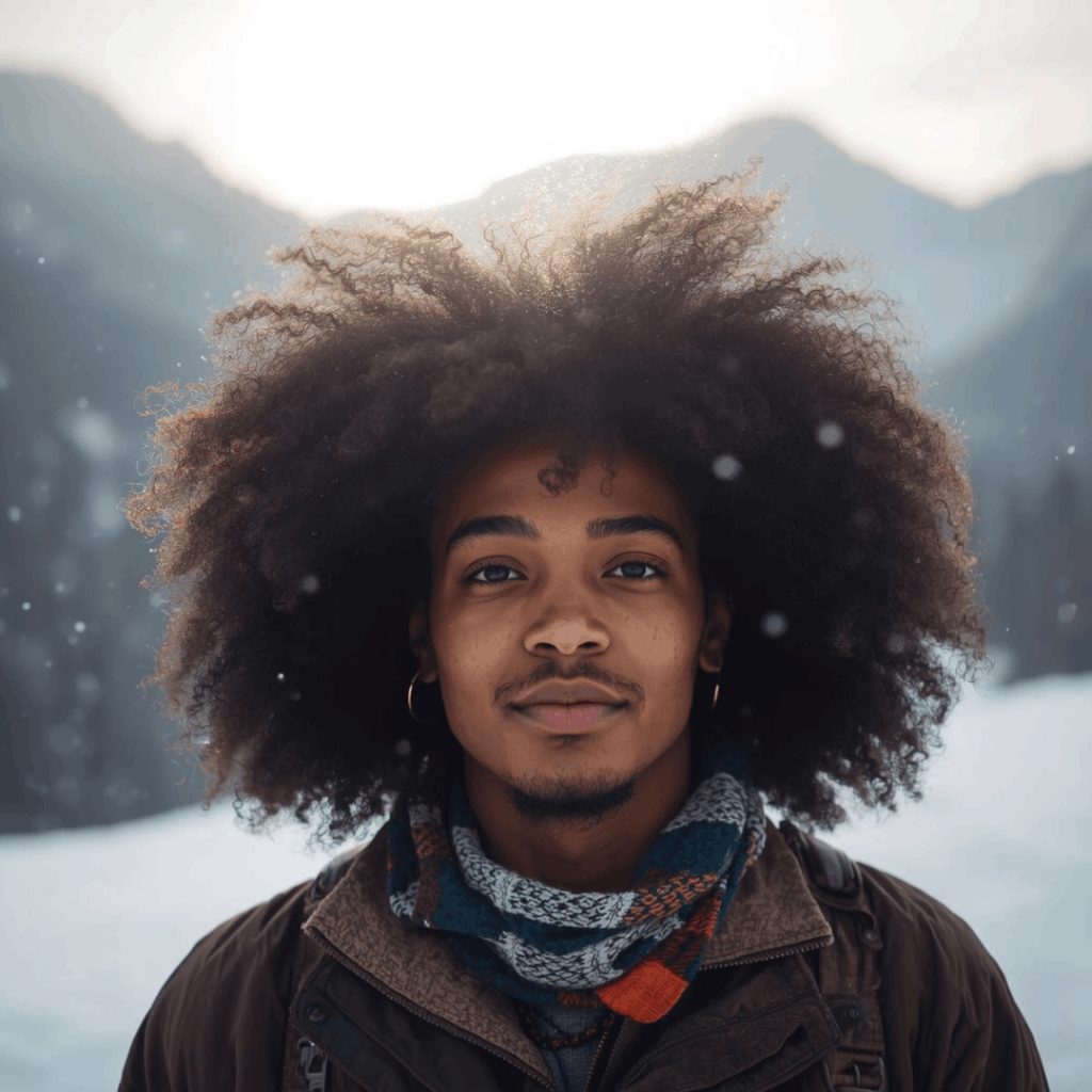 Por qué el invierno fragiliza el cabello texturizado El cabello texturizado es naturalmente más seco porque el sebo producido por el cuero cabelludo tiene problemas para distribuirse a lo largo de los rizos. El aire frío, la calefacción interior y el viento acentúan este fenómeno, provocando : Sequedad y encrespamiento Puntas quebradizas o abiertas Pérdida de definición de los rizos Para preservar la belleza natural de tu cabello, es esencial seguir una rutina y unos cuidados hidratantes adecuados.
